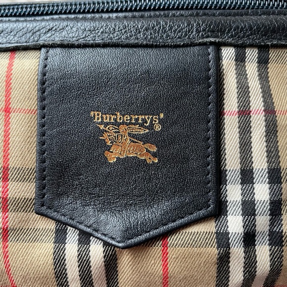 Vintage Burberry wash bag, Nova Check, made in England - Picture 3 of 8
